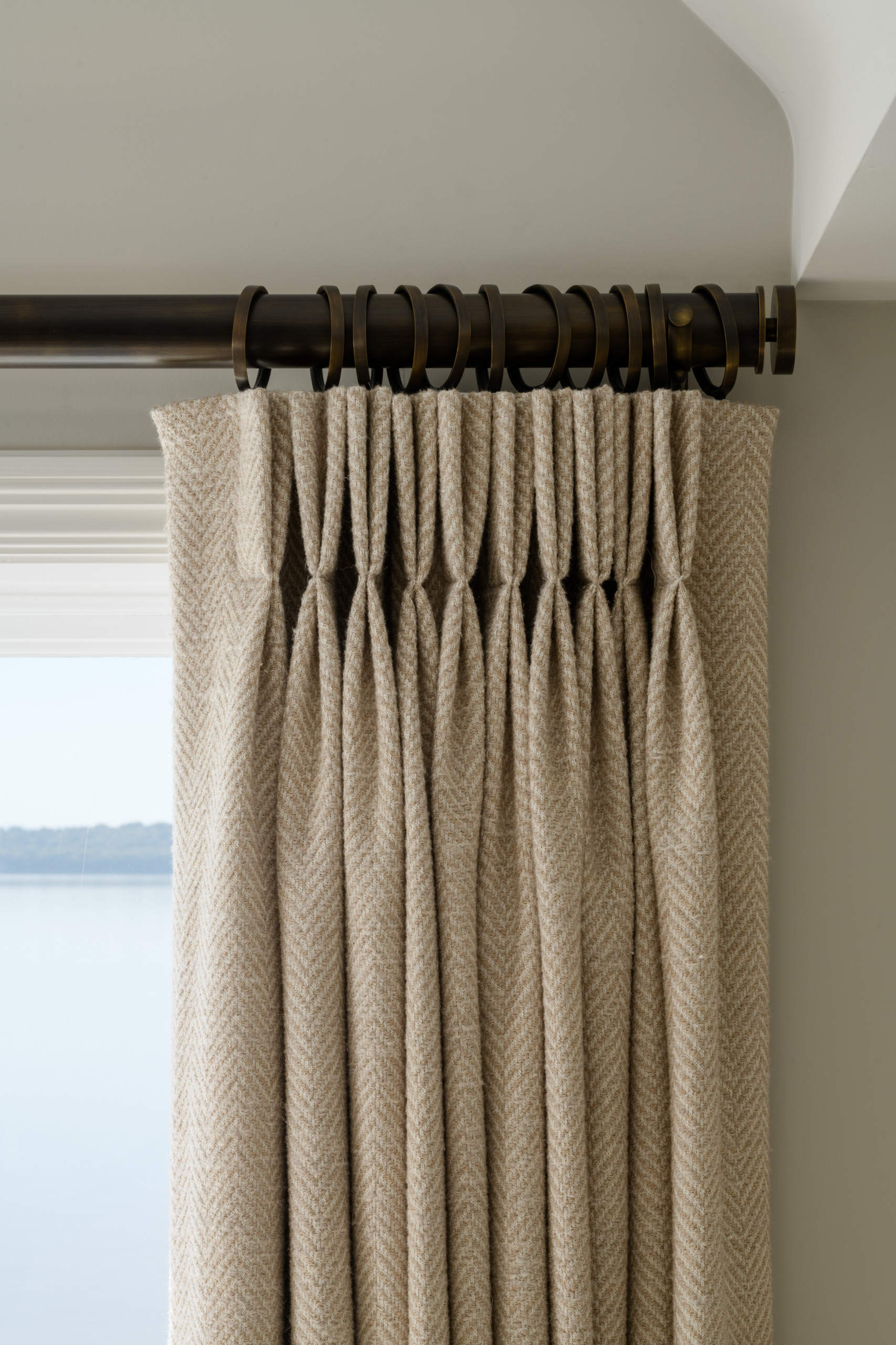 Web Beam Bed Curtain © ZACandZAC
