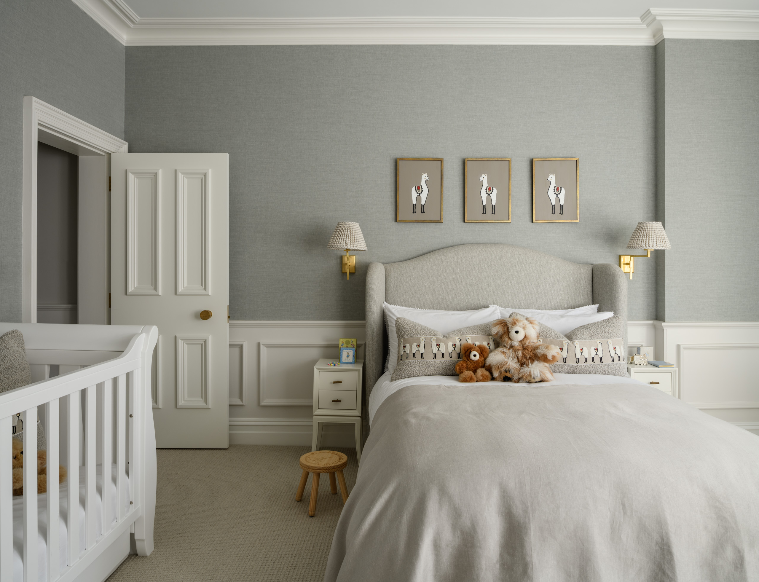 Web Kids Bed Headboard © ZACandZAC